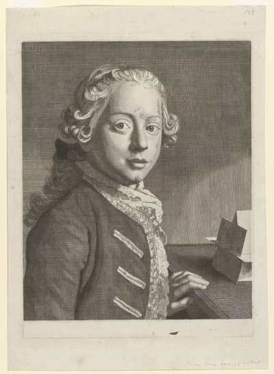Portrait de Henry Frederick, Duc de Cumberland - Jean Etienne Liotard (attributed to)