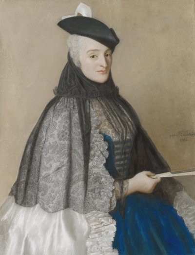 Portrait de Catherine Bégon, épouse de Joseph Bouër - Jean Étienne Liotard