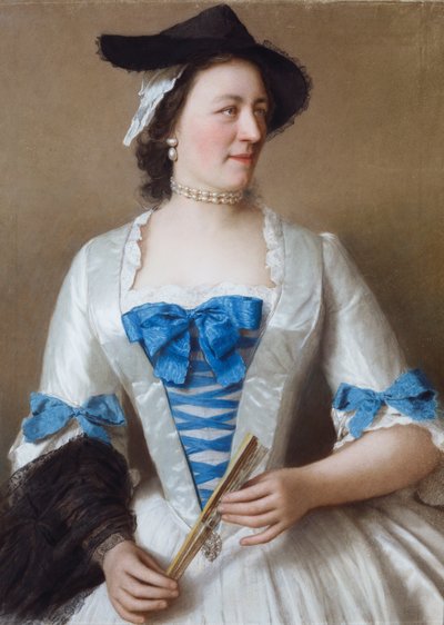 Portrait de Lady Tyrell - Jean Étienne Liotard
