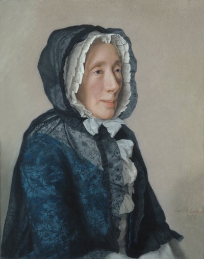 Portrait de Madame Tronchin, 1758 - Jean Étienne Liotard