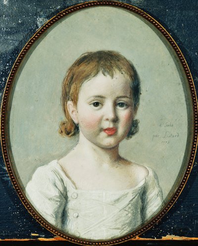 Portrait de Matthew Robinson Boulton, buste âgé de 3 ans - Jean Étienne Liotard