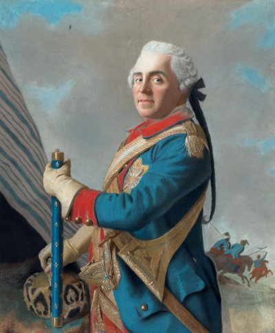 Portrait de Maurice de Saxe, Maréchal de France, 1748 - Jean Étienne Liotard