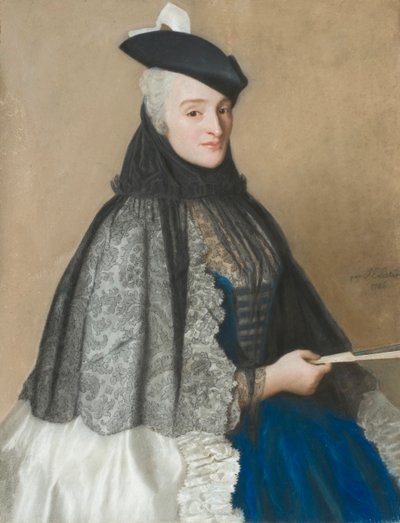 Portrait of Mme Boère - Jean-Étienne Liotard