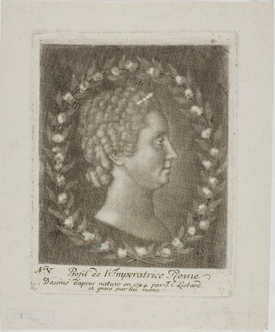 Portrait de la reine Marie-Thérèse - Jean Étienne Liotard