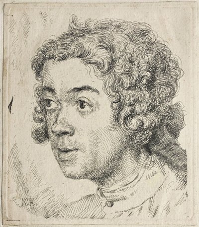Autoportrait, vers 1731 - Jean Étienne Liotard