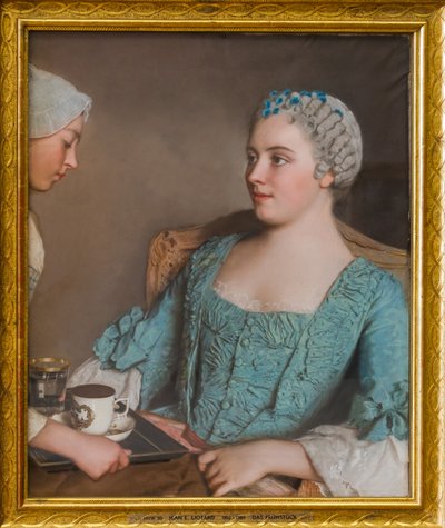 le petit-déjeuner précoce - Jean-Étienne Liotard