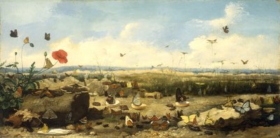 La course des papillons, 1872 - Jean Eugene Doneaud
