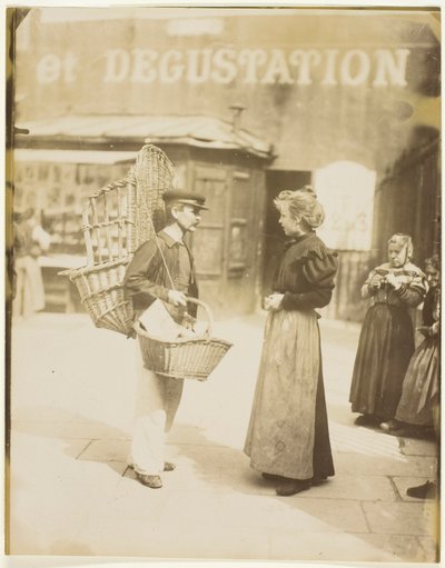 Marchand du Panier - Jean Eugène Auguste Atget
