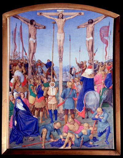 Crucifixion. Miniature tirée du "Livre d