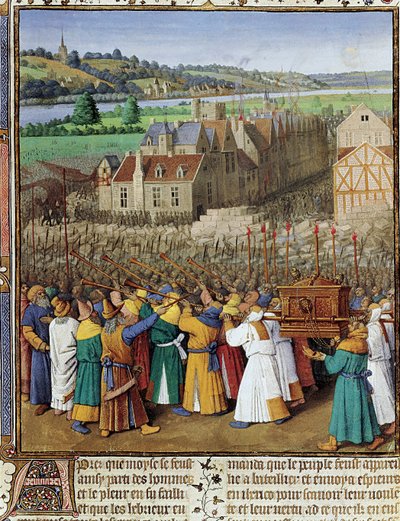 Chute de Jéricho, vers 1465-70 - Jean Fouquet