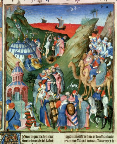 Fr 247 f.49 Tome 1 Hébreux dans le désert, illustration de 