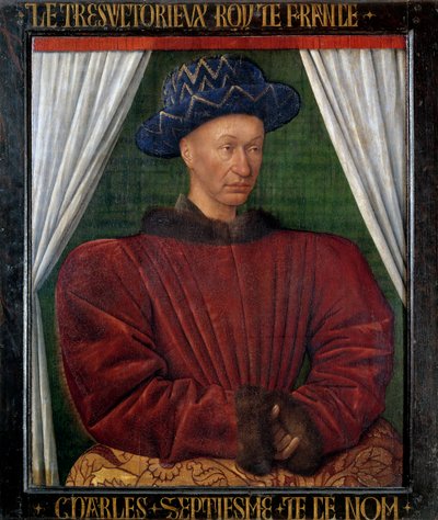 Portrait de Charles VII, roi de France - Jean Fouquet