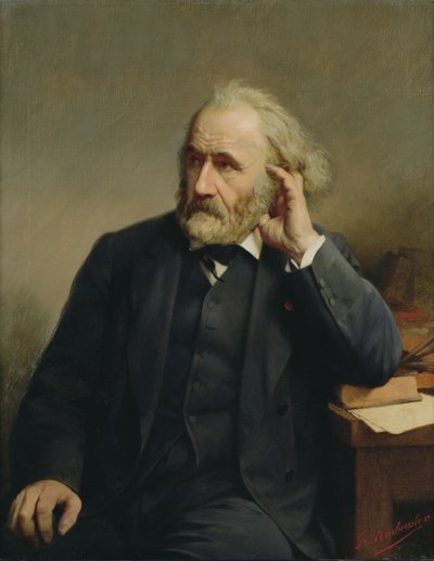 Portrait de Joseph Chenavard (1807-95) - Jean Francois Armbruster