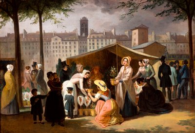Marché aux fleurs - Jean Francois Demay