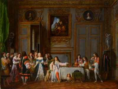 Molière honoré par Louis XIV, 1824 - Jean Francois Garneray