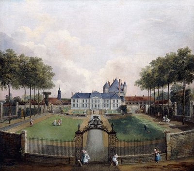 Vues du Château de Mousseaux et de ses jardins - Jean Francois Hue