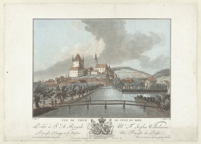 Vue de Thun - Jean Francois Janinet