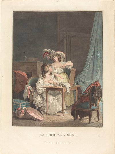 La comparaison - Jean Francois Janinet