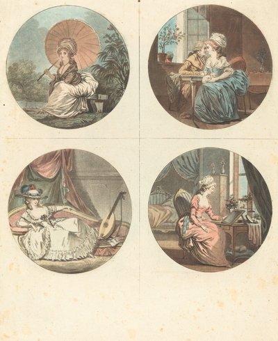 Les heures du jour - Jean Francois Janinet