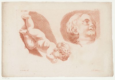 Jeune enfant et tête d