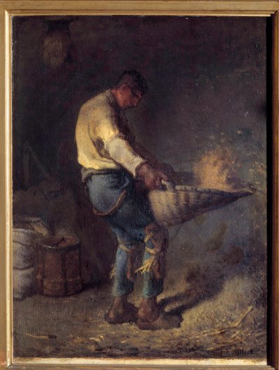 Un vanneur - Jean Francois Millet