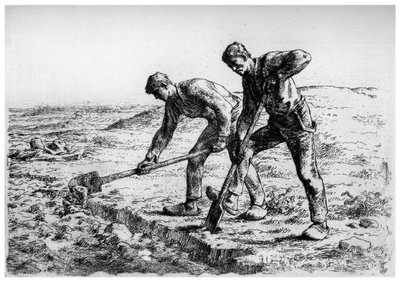 Les Terrassiers, vers 1835-1875, 1924 - Jean Francois Millet