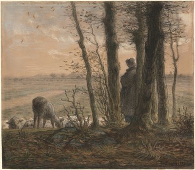 Feuilles tombantes - Jean Francois Millet