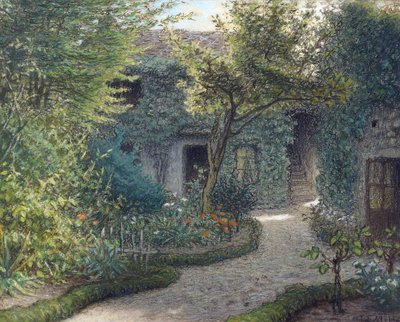 La maison de Théodore Rousseau (1812-1867) à Barbizon - Jean Francois Millet