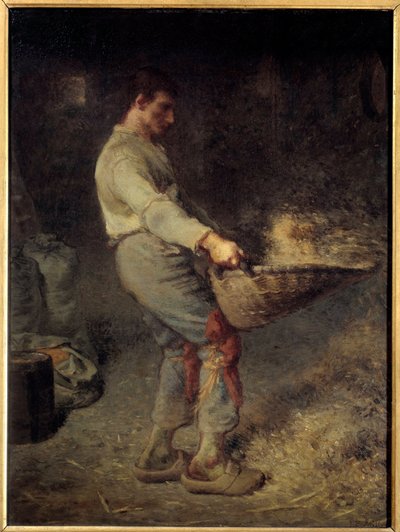 Le vanneur - Jean Francois Millet