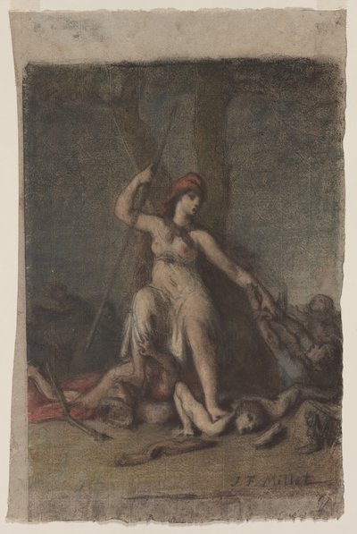 Liberté, probablement 1848 - Jean Francois Millet