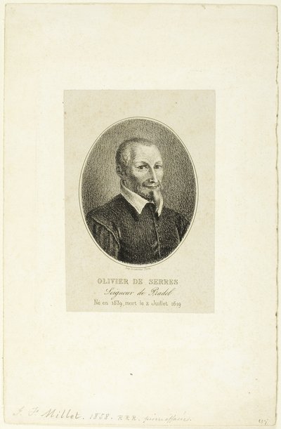 Olivier de Serres - Jean Francois Millet