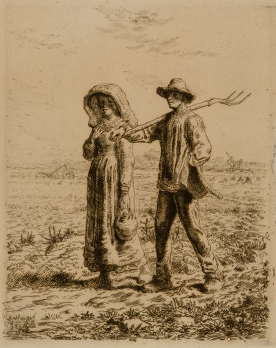 Les paysans au travail - Jean Francois Millet