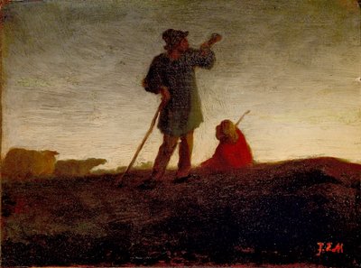 Rappel du troupeau - Jean Francois Millet