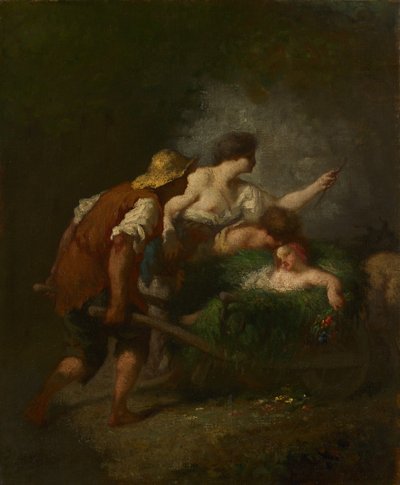 Retour des champs, vers 1846-1847 - Jean Francois Millet
