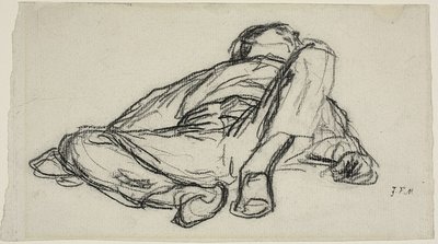 Paysanne endormie - Jean Francois Millet