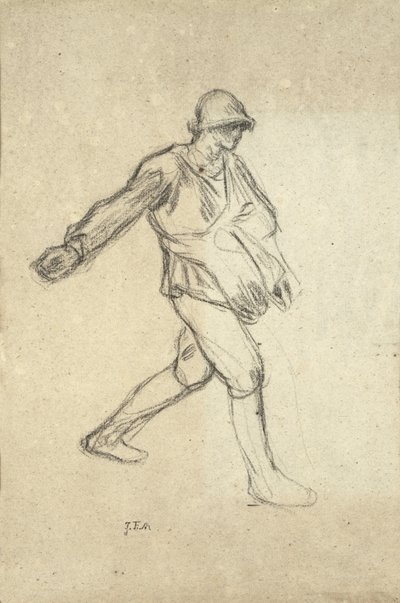 Étude pour "Le Semeur" - Jean Francois Millet