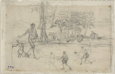 Le Diable Semant - Jean Francois Millet