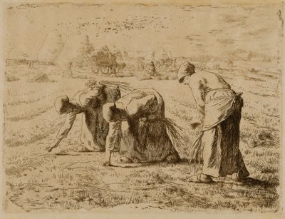 Les glaneurs - Jean Francois Millet