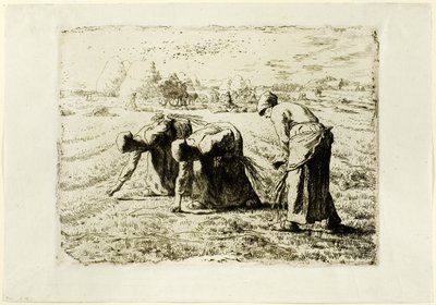 Les glaneurs - Jean Francois Millet