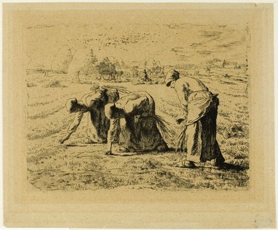 Les glaneurs - Jean Francois Millet