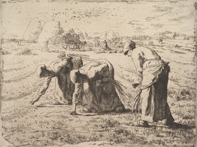 Les glaneuses, c.1855-56 - Jean Francois Millet