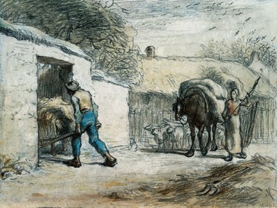 Le retour du champ - Jean Francois Millet