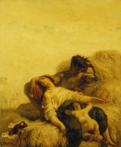 Les Moissonneurs endormis - Jean Francois Millet