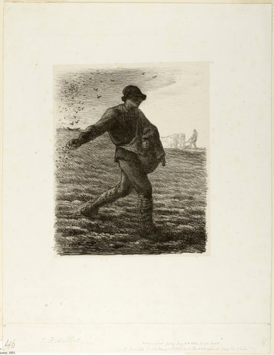 Le Semeur - Jean Francois Millet