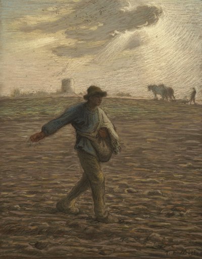 Le Semeur, c.1865 - Jean Francois Millet
