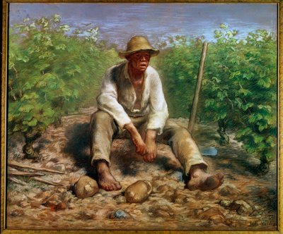 Le vigneron. Peinture par Jean François Millet 19ème siècle. La Haye, Rijksmuseum - Jean Francois Millet