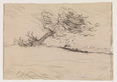 Le coup de vent - Jean Francois Millet