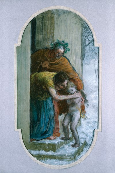 Hiver, vers 1864 - Jean Francois Millet