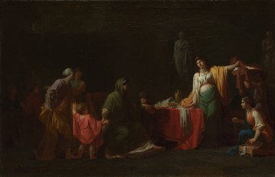 Cornelia, mère des Gracques, 1781 - Jean François Pierre Peyron
