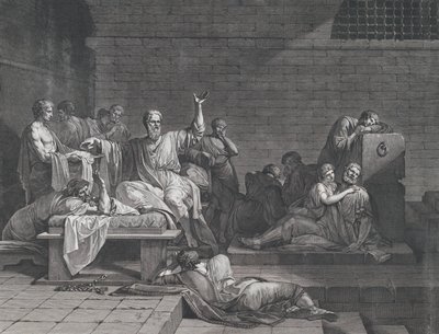 La Mort de Socrate, 1790 - Jean François Pierre Peyron